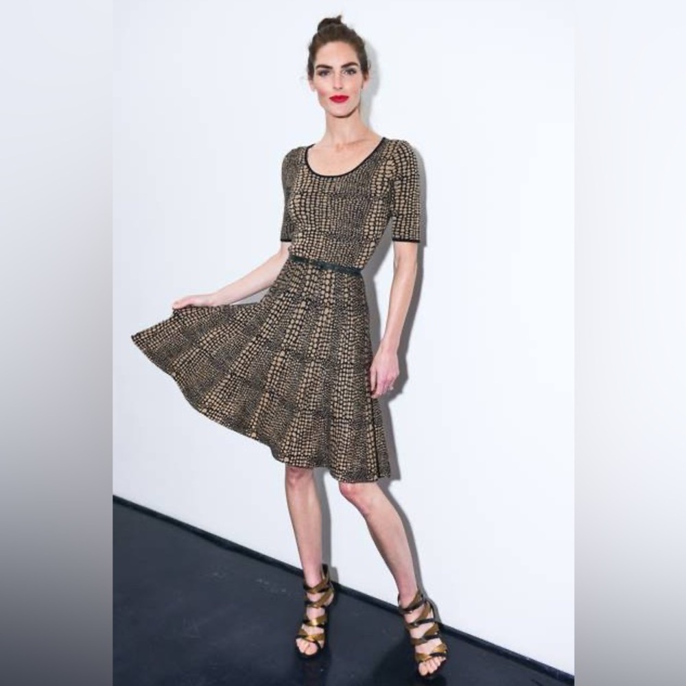 Luxe by Carmen Marc Valvo Sweater Dress